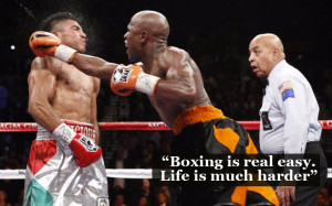 Floyd Mayweather vs Manny Pacquiao: Pretty Boy in quotes and pictures