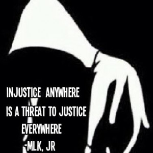 trayvon martin MLK quote