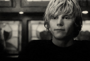 ... Evan Peters would make a perfect Scott Parnell in the Hush Hush series