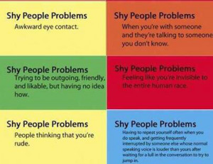shy people problems
