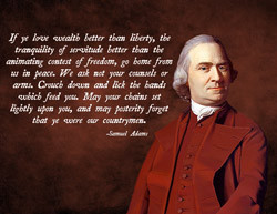 Samuel Adams Liberty Poster