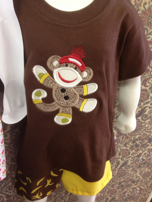 An outfit for little boys to Monkey Around in.