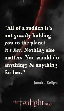 Jacob talking about Imprinting to Bella from The Twilight Saga ...