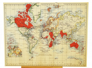 British Empire World Map