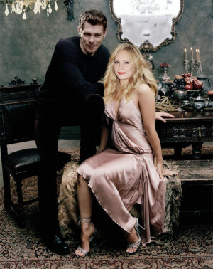 The Vampire Diaries TV Show Klaus and Caroline