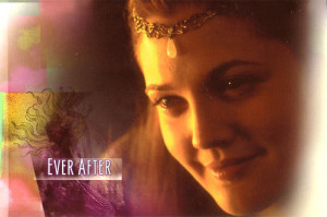 Ever After. Ever After: Drew Barrymore as. Cinderella - Vector ...