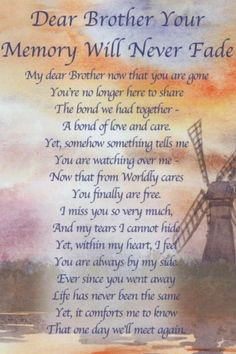 Missing My Brother in Heaven Quotes | I Miss You Brother More