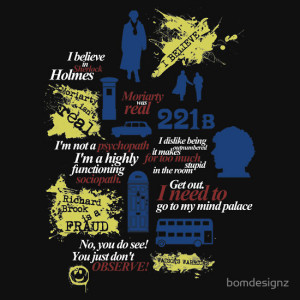 TShirtGifter presents: Sherlock Holmes quotes and much more
