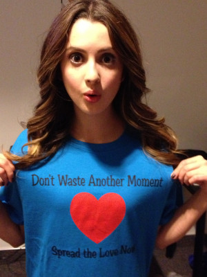 Laura Marano and CustomInk Team Up to Spread Love!
