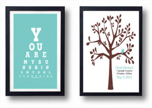 - Nursery Quote-Newborn boy Nursery Gift, New Baby Gift, First Baby ...