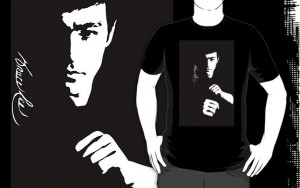 Bruce Lee t-shirts - With Famous Quote