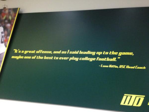 But via @FootballScoop , this may not be the quote you were expecting: