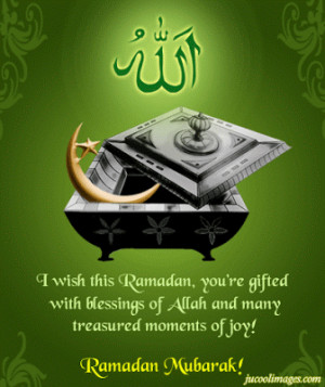 wish this Ramadan, you are gifted with blessings of Allah and many ...