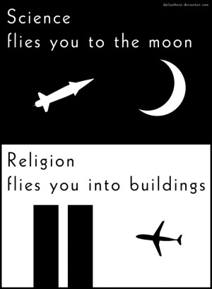 Science vs religion by DailyAtheist