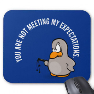 Time for your annual employee performance review mousepads