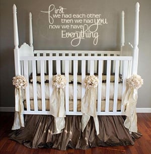nursery wall quotes vinyl wall quotes custom monograms and quotes for ...
