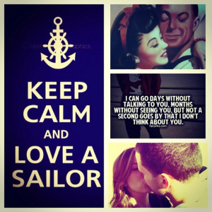 Love My Sailor Quotes I love my sailor #deployment