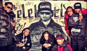 ... On Set At The Celebration Remix With A Eazy E Picture | HipHopMorning