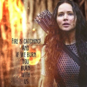 Hunger Games Quote / Mockingjay / Katniss / Catching Fire