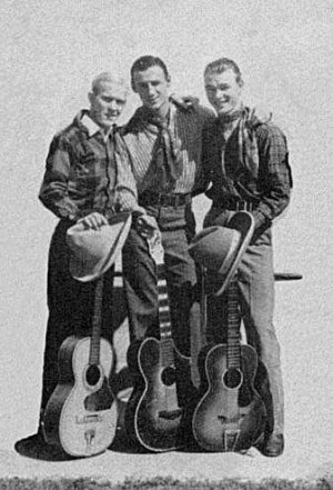 Tim Spencer, Bob Nolan and Roy Rogers- the three original Sons of the ...