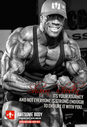 Shawn Rhoden Journey | Motivation Quote Mr Olympia