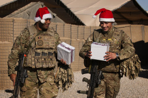 British soldiers serving at a forward operating base in Helmand ...