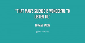 Silence and Listen Quotes
