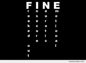 Im fine...