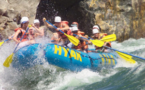 River Rafting Cartoon