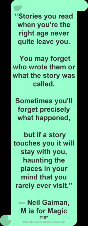Neil Gaiman ♥ #Quote #Stories