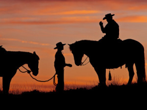 Cowboy & Cowgirl, Big Horn, WY (Photo: Joe Restuccia III )