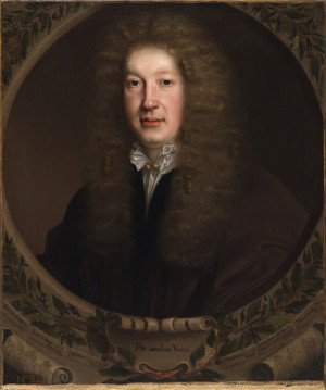 Portrait of John Dryden (1631-1700), poet and dramatist John Michael ...