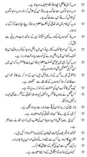 Saying of Hazrat Ali in Urdu 13