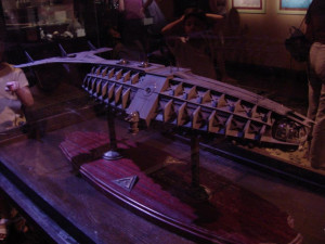 Scale model of Ulysses submarine by Greg Aronowitz, used by digital ...