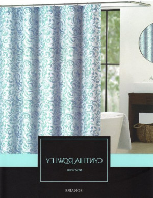 Fabric Shower Curtain 72 Inch by 72 Inch Shower Curtain Aqua Turquoise