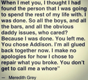 best meredith grey quote.