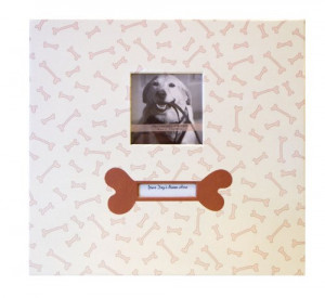 ... Page , Top Load 13.2 x 12.5 -Inch Scrapbook, Dog with Photo Opening