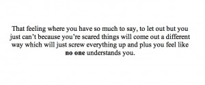 no one understands #quotes