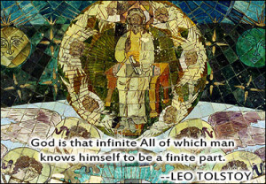 God is that infinite All of which man knows himself to be a finite ...