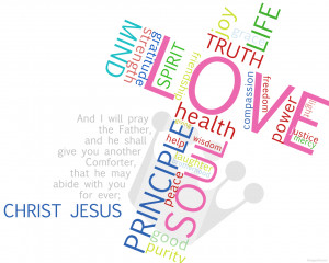 Christian Quote: Christ Jesus Wallpaper Background