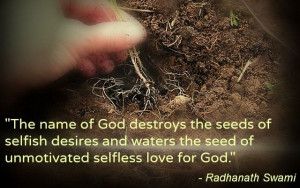 Selfless love for God