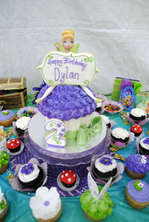 Tinkerbell Birthday Cake Flavor Pic #20