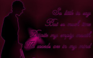 First Love - Adele Song Lyric Quote in Text Image