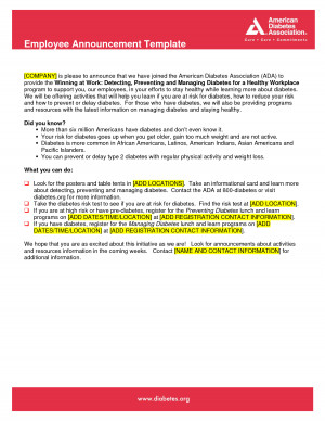 New Employee Announcement Httpwwwdocstoccomdocs2635571employee picture