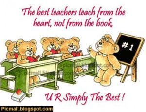 You Are The Best Teacher Image