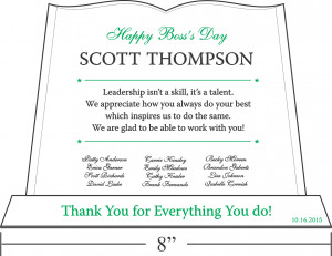 thank you boss wording 455 1 thank you boss in great appreciation of ...
