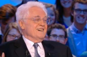 Lionel Jospin hilare après sa bourde (image Canal Plus, copie d ...