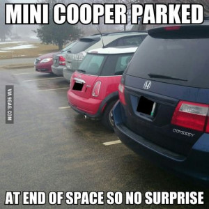 Good Guy Mini Cooper Driver - guess I should start doing this...