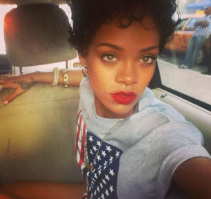 Rihanna is known for her many selfies (some quite scandalous) on ...