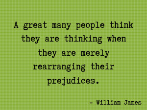 great many people think they are thinking when they are merely ...